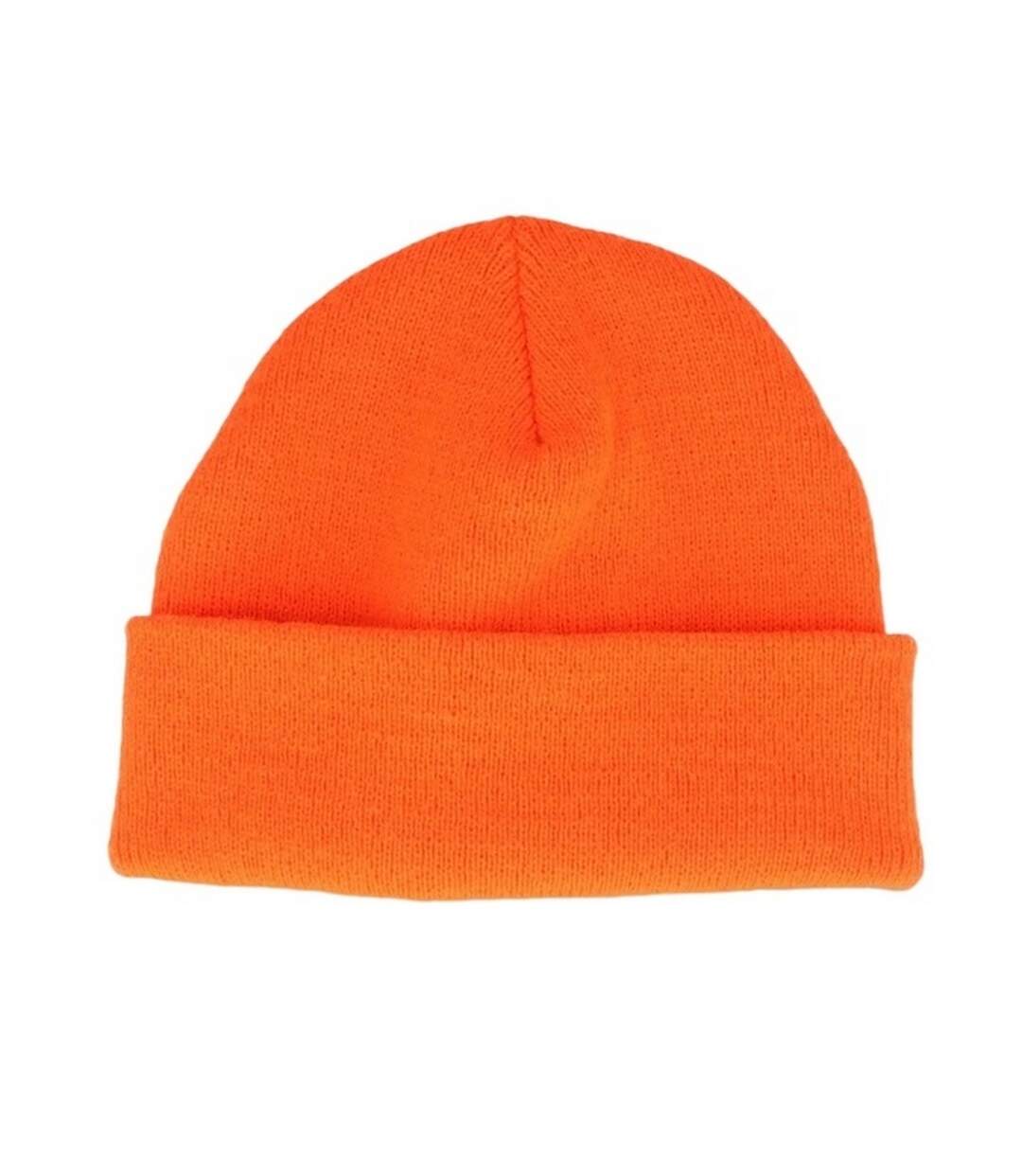 Bonnet Orange Flamboyant Flexfit-2