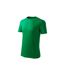 T-shirt Classic New Homme Vert Moyen Adler-3