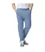Mens Midweight Pocket Jogging Bottoms Stone Blue Gildan-1
