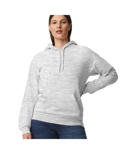 Sweat À Capuche Homme Cendre Gildan