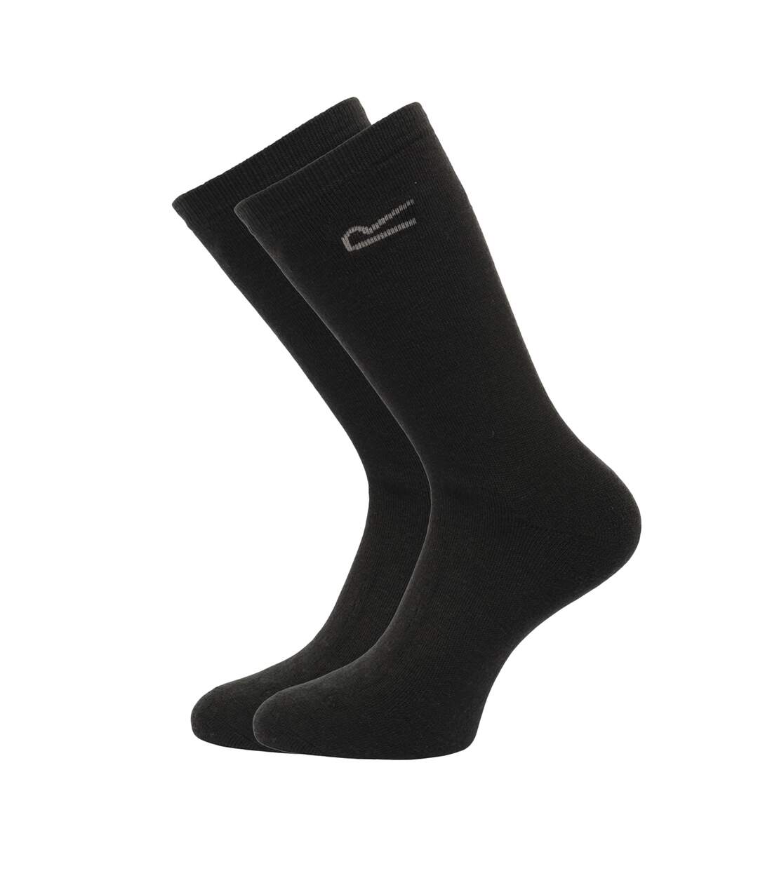 Lot de 5  Loop chaussettes thermiques paires homme noir Regatta