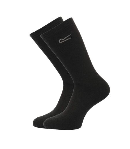 Regatta Loop - Chaussettes thermiques (lot de 5 paires) - Homme (Noir) - UTRG792