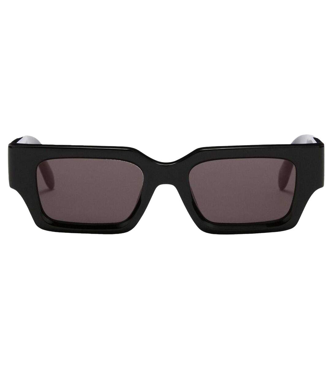 Lunettes De Soleil Motif/style Rectangle Hyde Homme Taille Unique Noir Gris Foncé Palm Angels-2