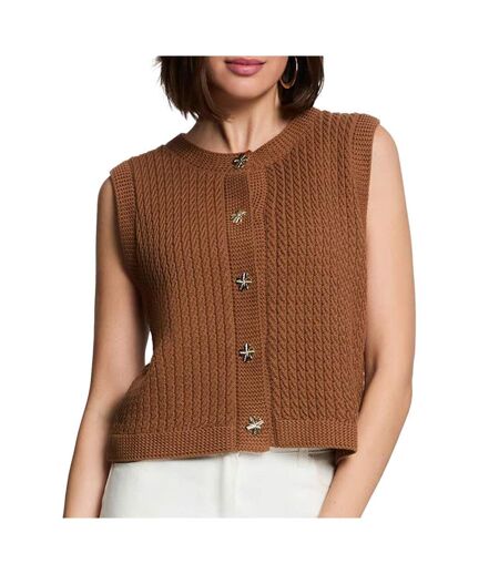 Pull camel femme morgan msami