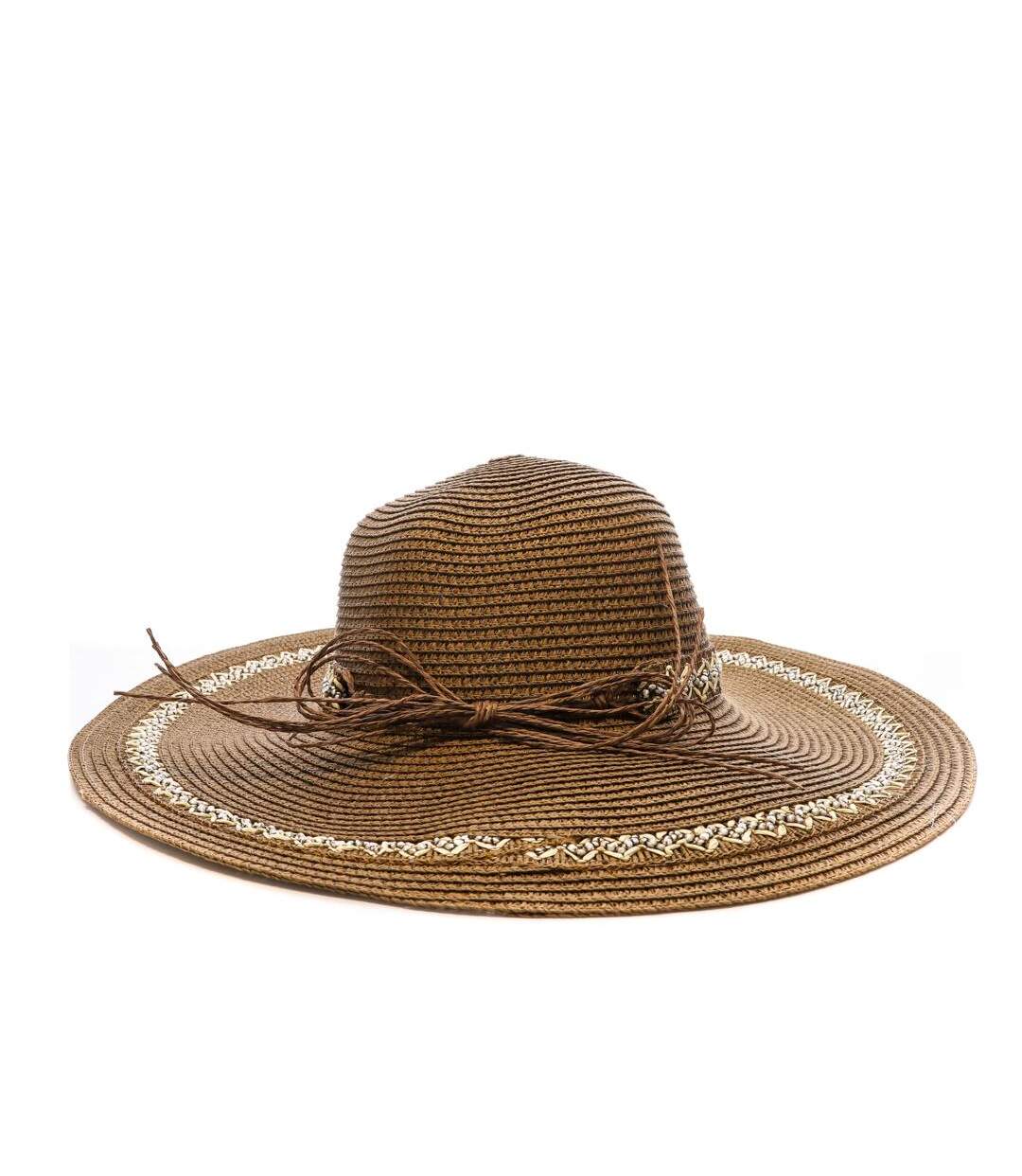 Chapeaux marron via lorenzo capeline chocolat [6a34ead31705a]-2