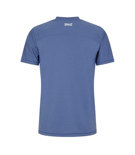 Mens Logo Crew Neck Workout T-shirt Blue Everlast