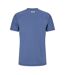 Mens Logo Crew Neck Workout T-shirt Blue Everlast-2