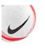 Ballon De Foot Motif/style Géométrique Academy Taille 4 Blanc Rouge Nike-3