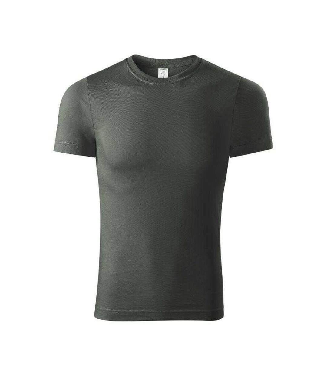 Mens Plain T-shirt Green Malfini-1