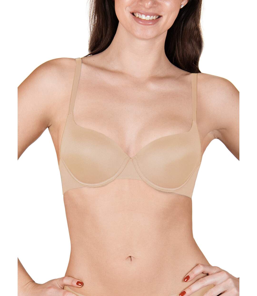 Soutien-gorge préformé Bella peau Lisca - bonnets B à E