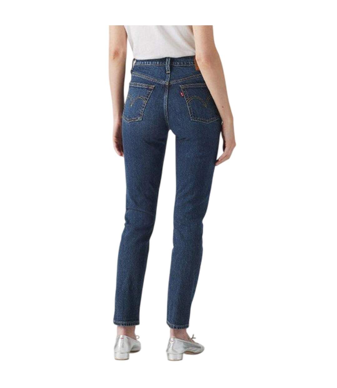 Jean Same Intent Femme Bleu Foncé Levis-3