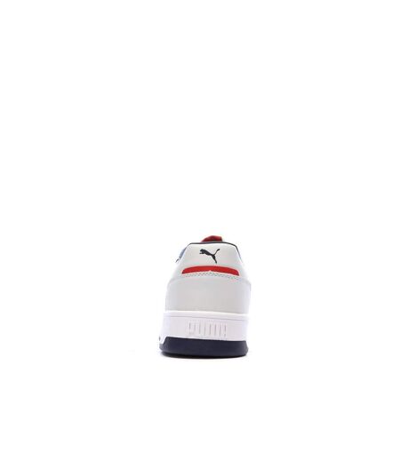 Baskets gris perle homme puma court classic street