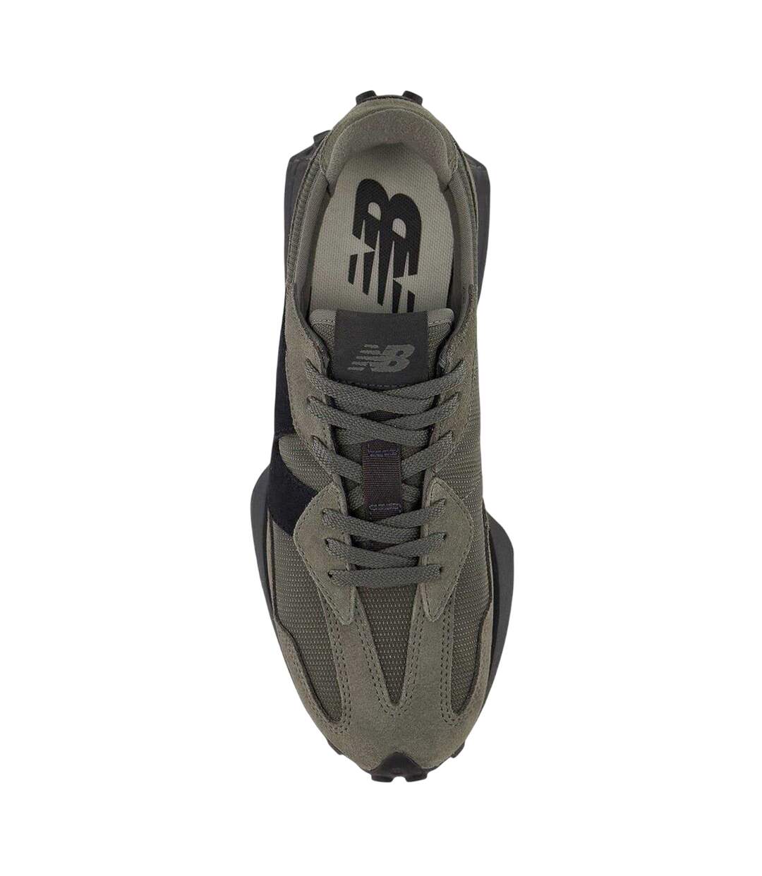 Mens 327 Retro Trainers Tornado Black New Balance-3