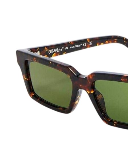 Unisex Adult Warren Sunglasses One Size Havana Green Faded Off White