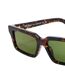 Unisex Adult Warren Sunglasses One Size Havana Green Faded Off White-2