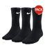 Lot De 3  Chaussettes Adulte Noir Nike-1