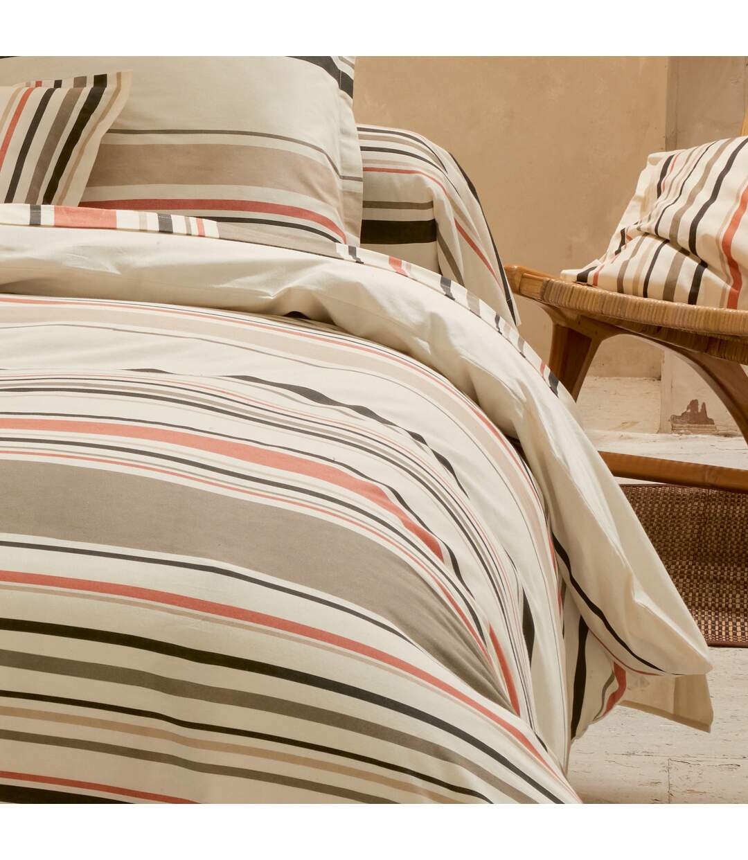Drap plat 100% coton HUGO-3