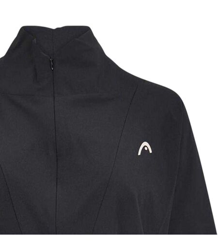 Womens/ladies Capsule Zipped 3/4 Sleeve Jacket Black Head