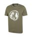 T-shirt off the beaten track homme vert kaki Mountain Warehouse-4