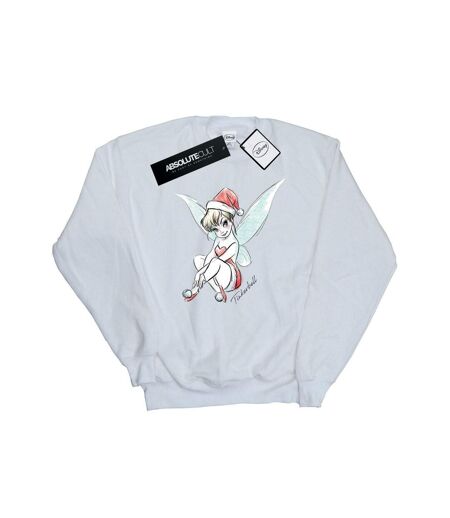 Disney - Sweat TINKERBELL CHRISTMAS FAIRY - Femme (Blanc) - UTBI11822