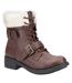 Bottines travis femme marron / blanc Rocket Dog