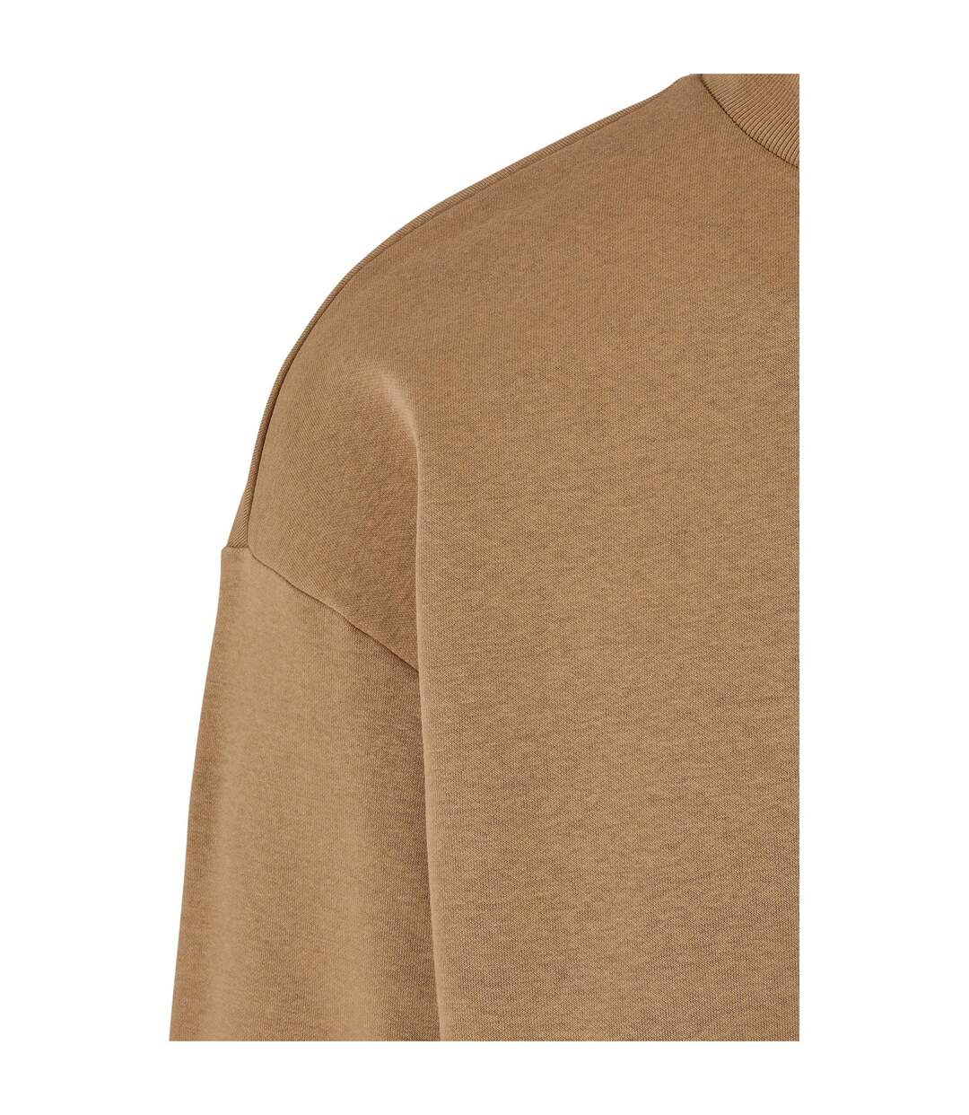 Sweat Motif/style Ras-du-cou Homme Beige Foncé Urban Classics-3