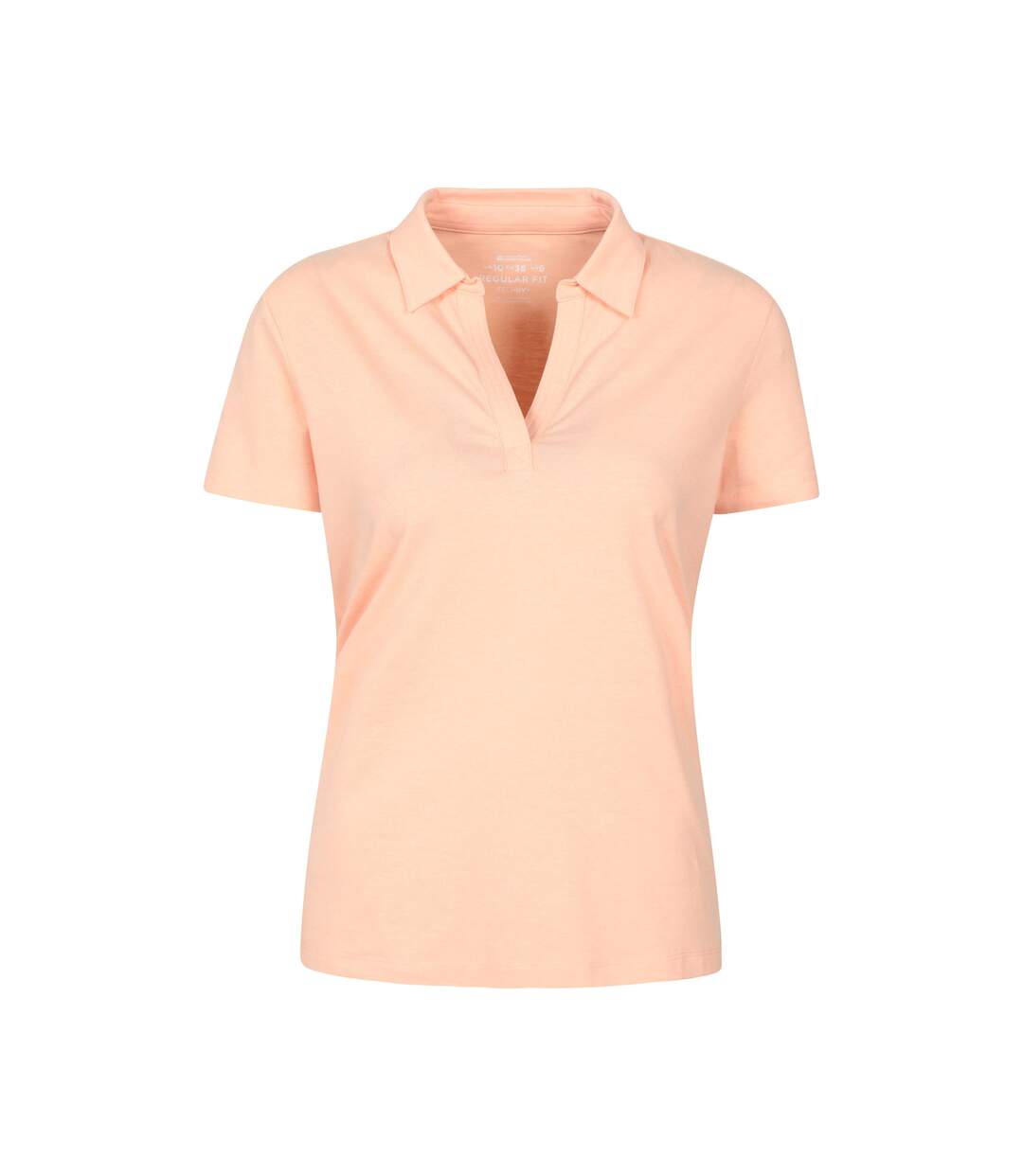 Womens/ladies Uv Protection Polo Shirt Coral Mountain Warehouse-1