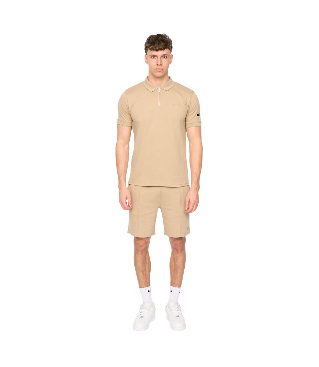 Short Sherborn Homme Beige Gris Duck And Cover-1