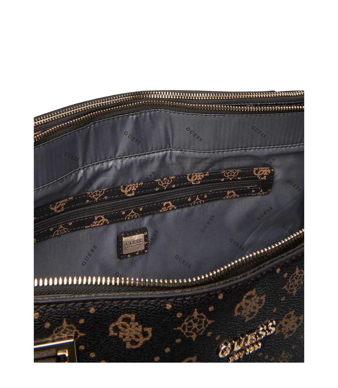 Sac À Main Voyage Calebra Femme Taille Unique Noir Guess-4