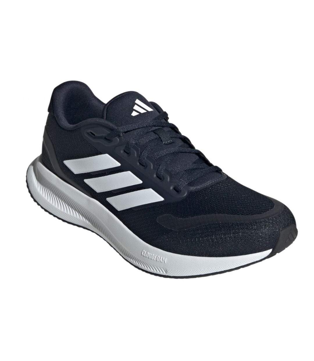 Baskets Course À Pied Runfalcon Homme Noir Blanc Adidas-1