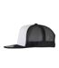 Casquette Trucker Motif/style Uni Classic Adulte Noir Blanc Flexfit-3