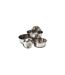 House of Paws Stainless Steel Dog Bowl (Silver) (M)
