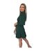 Womens/ladies Skater Dress Teal AX Paris-4