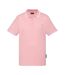 Polo rose/blanc homme schott pswill2-1
