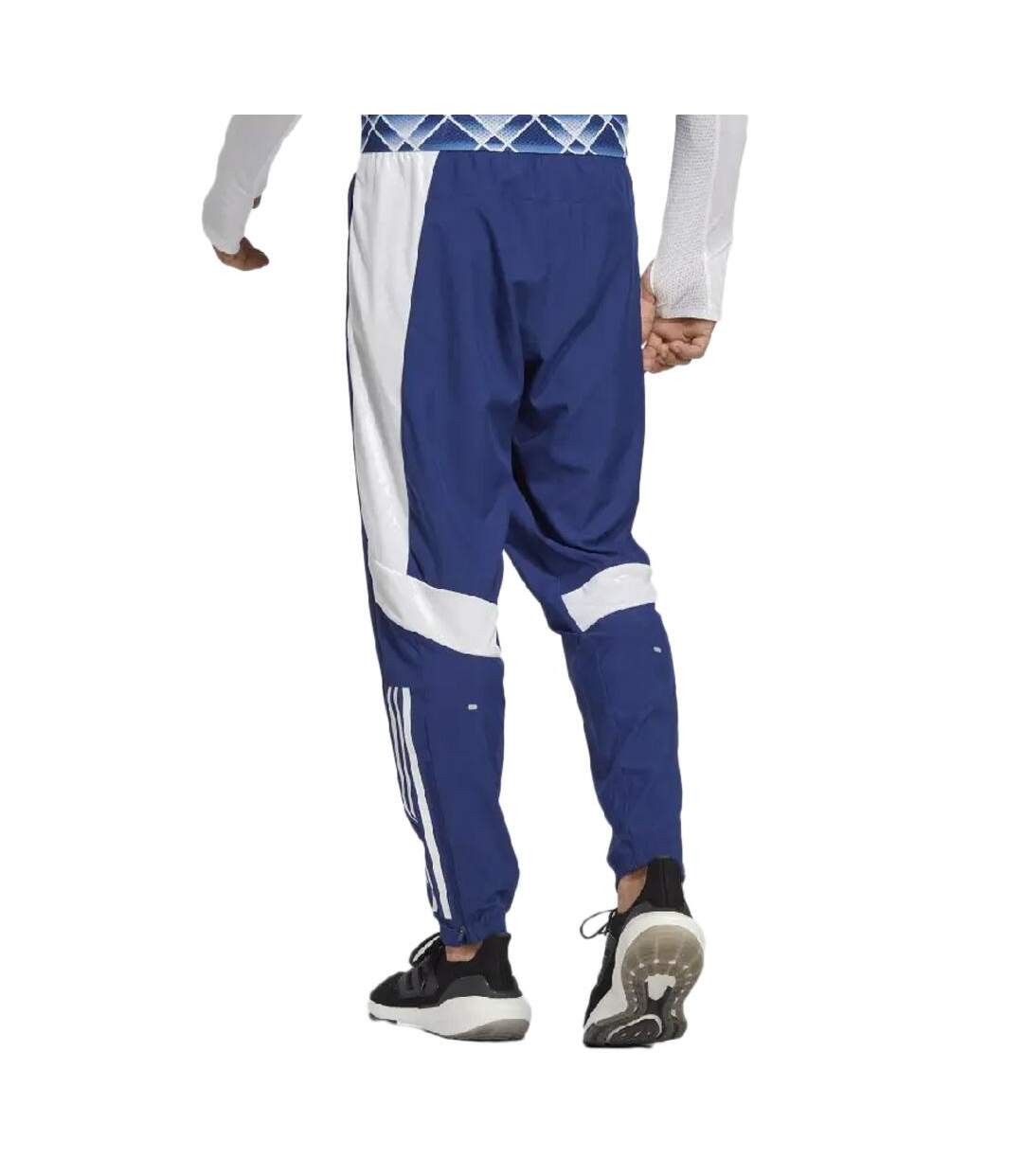 Jogging bleu homme adidas trg france-2