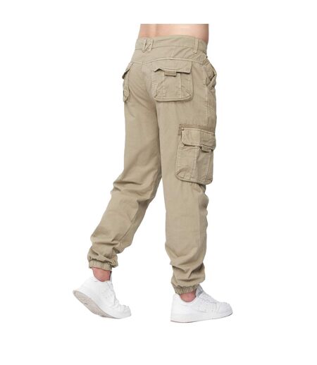 Pantalon de combat kartmoore homme beige gris Duck and Cover