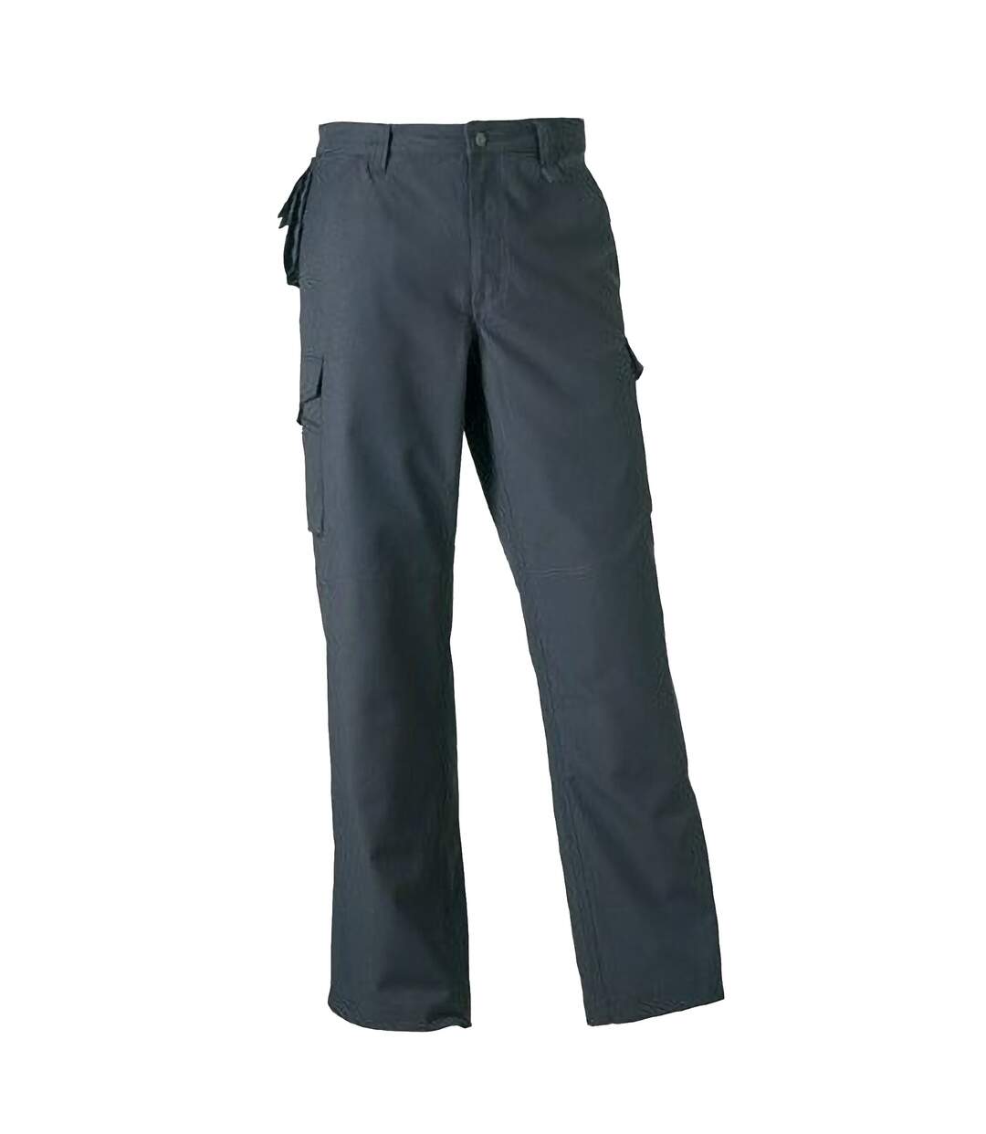 Pantalon de travail robuste, coupe régulière homme gris Russell