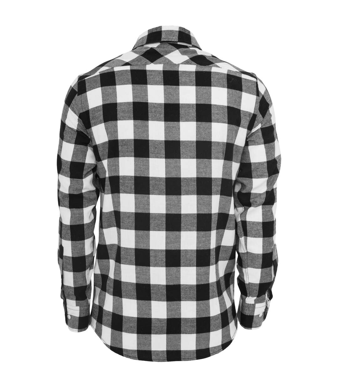 Chemise Motif/style À Carreaux Homme Noir Blanc Urban Classics-2