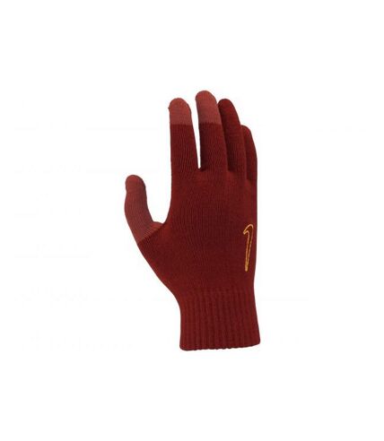 Nike Mens Cinnabar Knitted Swoosh Gloves (Red)
