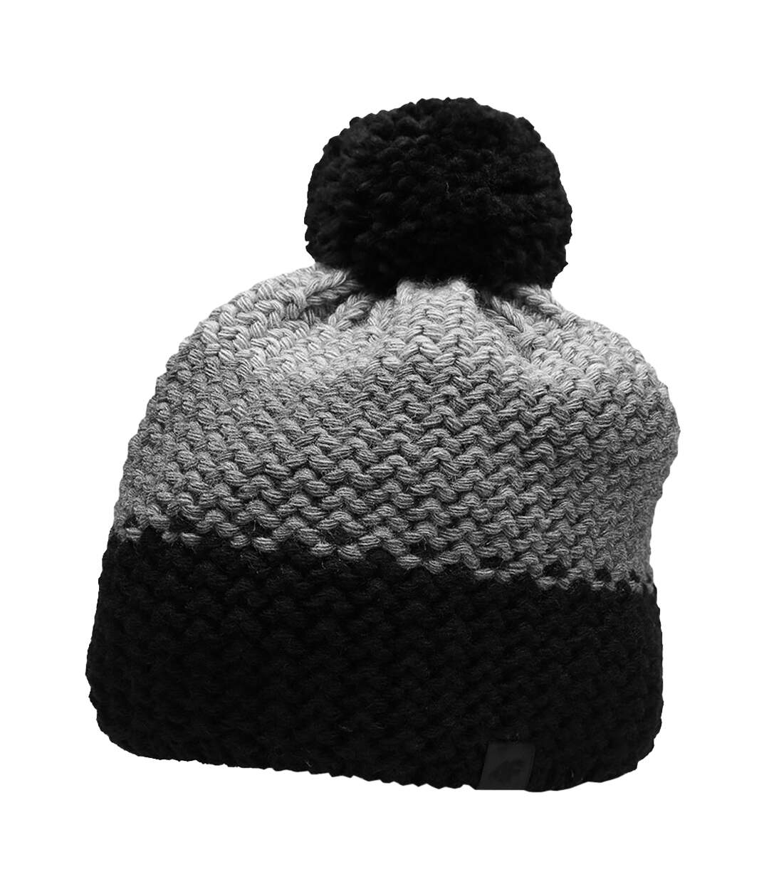 Bonnet H4z22 Cam012 Homme Noir Gris Argenté 4F-1