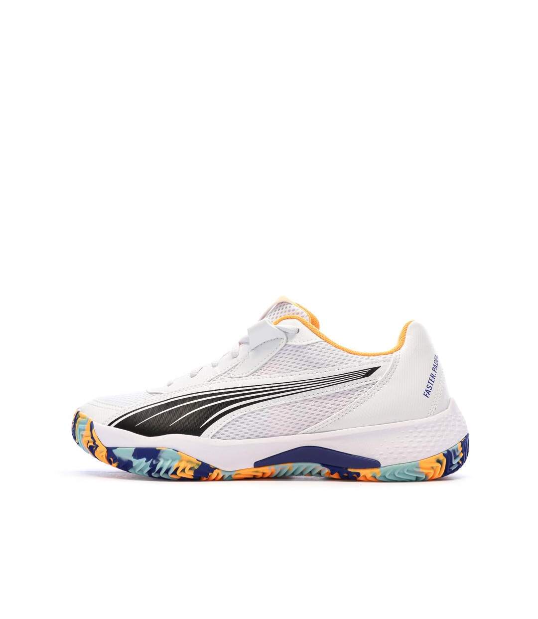 Chaussures de padel blanche mixte puma nova court-1