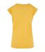 T-shirt Femme Jaune Build Your Brand-2