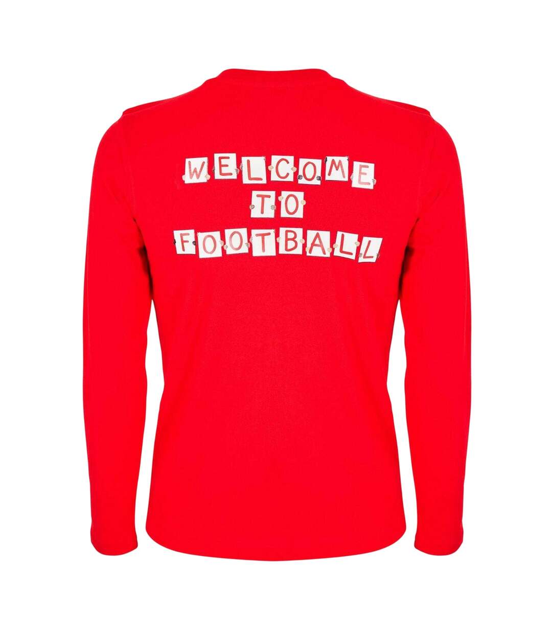 Mens Performance Long-sleeved T-shirt Red Puma-3