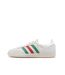 Baskets grises/vertes/rouges homme adidas samba-1