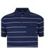 Polo Motif/style À Rayures Homme Bleu Marine Blanc Giorgio-4
