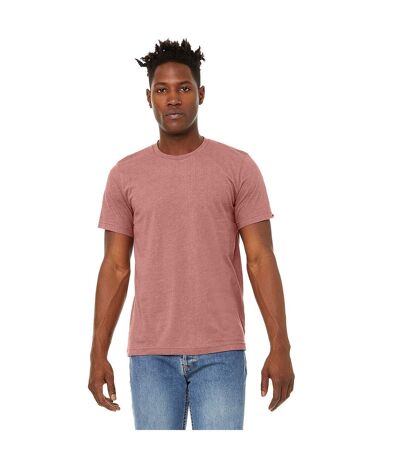 T-shirt Adulte Mauve Chiné Bella + Canvas