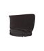 Unisex Adult Polar Fleece Snood One Size Black Mountain Warehouse-1