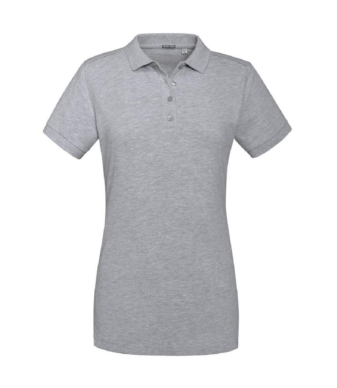 Polo manches courtes femmes gris clair Russell