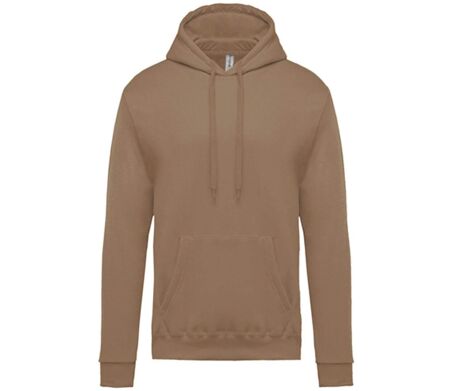 Sweat-shirt à capuche - Unisexe - K476 - beige camel