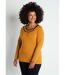 T-shirt fluide col rond avec strass-1